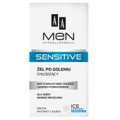 AA Men Sensitive Żel po goleniu chłodzący dla skóry bardzo wrażliwej 100 ml