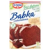 Dr. Oetker Babka bez glutenu czekoladowa 393 g