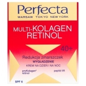 Perfecta Multi-Kolagen Retinol 40+ Wygładzenie Krem na dzień i na noc 50 ml