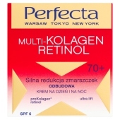 Perfecta Multi-Kolagen Retinol 70+ Odbudowa Krem na dzień i na noc 50 ml