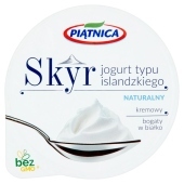Piątnica Skyr Jogurt typu islandzkiego naturalny 150 g