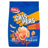 Felix Crispers Orzeszki ziemne smażone w skorupce o smaku paprykowym 125 g