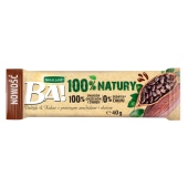 Bakalland Ba! Baton owocowy daktyle & kakao z prażonymi arachidami i zbożem 40 g