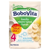 BoboVita Kaszka mleczno-ryżowa banan po 4 miesiącu 460 g (2 x 230 g)