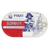 Pirat Szprot w sosie pomidorowym 170 g