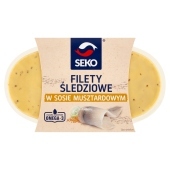Seko Filety śledziowe w sosie musztardowym 250 g