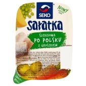 Seko Sałatka śledziowa po polsku z groszkiem 150 g