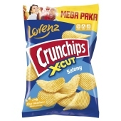 Crunchips X-Cut Chipsy ziemniaczane solony 200 g