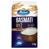Melvit Premium Ryż Basmati Indie 1 kg