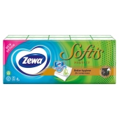Zewa Softis Protect Chusteczki higieniczne 10 x 9 sztuk