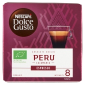Nescafé Dolce Gusto Peru Cajamarca Espresso Kawa w kapsułkach 84 g (12 x 7 g)