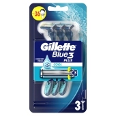 Gillette Blue3 Cool Jednorazowa maszynka do golenia dla mężczyzn, 3 sztuk