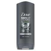Dove Men+Care Elements Charcoal+Clay Żel pod prysznic 3 w 1 400 ml