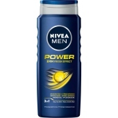 Nivea MEN Power 24H Fresh Effect Żel pod prysznic dla mężczyzn 500 ml