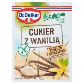 Dr. Oetker Cukier bez glutenu z wanilią 12 g