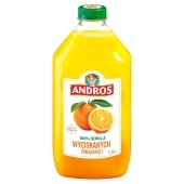 Andros 100 % soku z wyciskanych pomarańczy 1,5 l