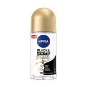 NIVEA Black&White Invisible Silky Smooth Antyperspirant w kulce 50 ml