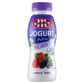 Mlekovita Jogurt Polski bez laktozy owoce leśne 250 g