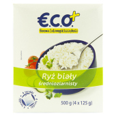 €CO+  Ryż biały średnioziarnisty 4x125g 