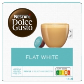 Nescafé Dolce Gusto Flat White Mleko i kawa w kapsułkach 187,2 g (16 x 11,7 g)