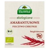 EkoWital Ekologiczne amarantusowe pieczywo chrupkie 100 g