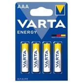 Varta Energy AAA LR03 1,5 V Bateria alkaliczna 4 sztuki