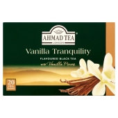 Ahmad Tea Herbata czarna o smaku waniliowym 40 g (20 torebek)