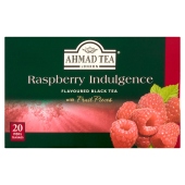 Ahmad Tea Herbata czarna o smaku malinowym 40 g (20 torebek)