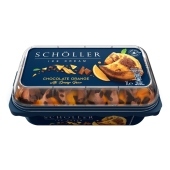 Schöller Lody pomarańczowo-czekoladowe z sosem pomarańczowym i wiórkami czekoladowymi 1 l