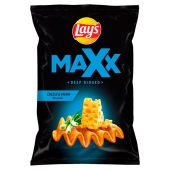 Lay&#39;s Maxx Chipsy ziemniaczane o smaku sera i cebulki 130 g