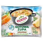 Hortex Gotowa zupa krupnik z kaszą pęczak 450 g
