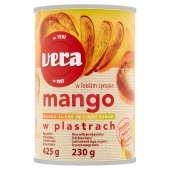 Vera Mango w plastrach w lekkim syropie 425 g
