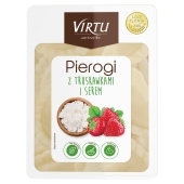 Virtu Pierogi z truskawkami i serem 400 g