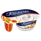 Fantasia Jogurt kremowy z brzoskwiniami 122 g
