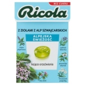 Ricola Szwajcarskie cukierki ziołowe alpejska świeżość 27,5 g