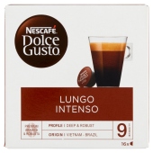 Nescafé Dolce Gusto Lungo Intenso Kawa w kapsułkach 144 g (16 x 9 g)