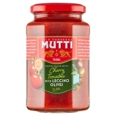 Mutti Sos pomidorowy z czarnymi oliwkami Leccino 400 g