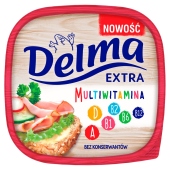 Delma Extra Margaryna o smaku masła z witaminami 450 g