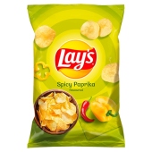 Lay&#39;s Chipsy ziemniaczane o smaku pikantnej papryki 140 g