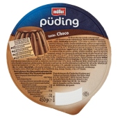 Müller Püding Deser mleczny o smaku czekoladowym z sosem o smaku czekoladowym 450 g