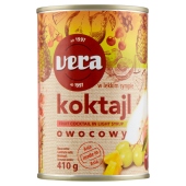 Vera Koktajl owocowy w lekkim syropie 410 g