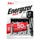 Energizer Max AA-LR6 1,5 V Baterie alkaliczne 4 sztuki
