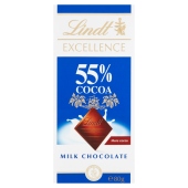 Lindt Excellence 55% Cocoa Czekolada mleczna 80 g