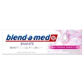 Blend-a-med 3D White Whitening Therapy Pasta do zębów 75 ml, Delikatne wybielanie