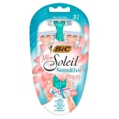 BIC Miss Soleil Sensitive Aqua Colours 3-ostrzowa maszynka do golenia 3 sztuki