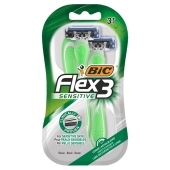 BIC Flex 3 Sensitive 3-ostrzowa maszynka do golenia 3 sztuki