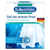 Dr. Beckmann Sól do prania firan 3 x 40 g