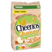 Nestlé Cheerios Owsiany Płatki śniadaniowe jabłko & cynamon 210 g