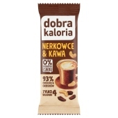 Dobra Kaloria Baton daktylowy nerkowce & kawa 35 g
