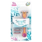 Gillette Simply Venus Maszynka do golenia dla kobiet + 8 ostrzy